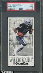 Willie Gault #259 Football Cards 1992 Fleer Gameday Prices
