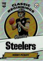 Kenny Pickett [Silver] Football Cards 2022 Panini Classics Beginnings Prices