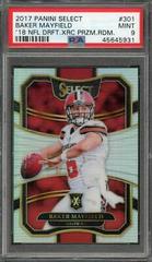 Baker Mayfield Football Cards 2017 Panini Select '18 NFL Draft Xrc Prizm Redemption Prices
