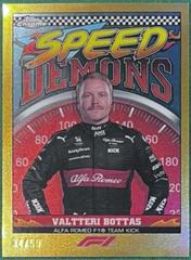 Valtteri Bottas [Gold Refractor] #SD-VB Racing Cards 2023 Topps Chrome Formula 1 Speed Demons Prices