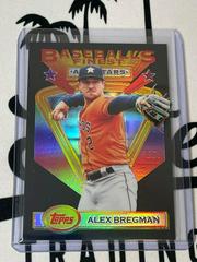 Alex Bregman [Black Refractor] #100 Baseball Cards 2020 Topps Finest Flashbacks Prices