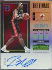 Bam Adebayo [Horizontal Autograph the Finals] Basketball Cards 2017 Panini Contenders Prices