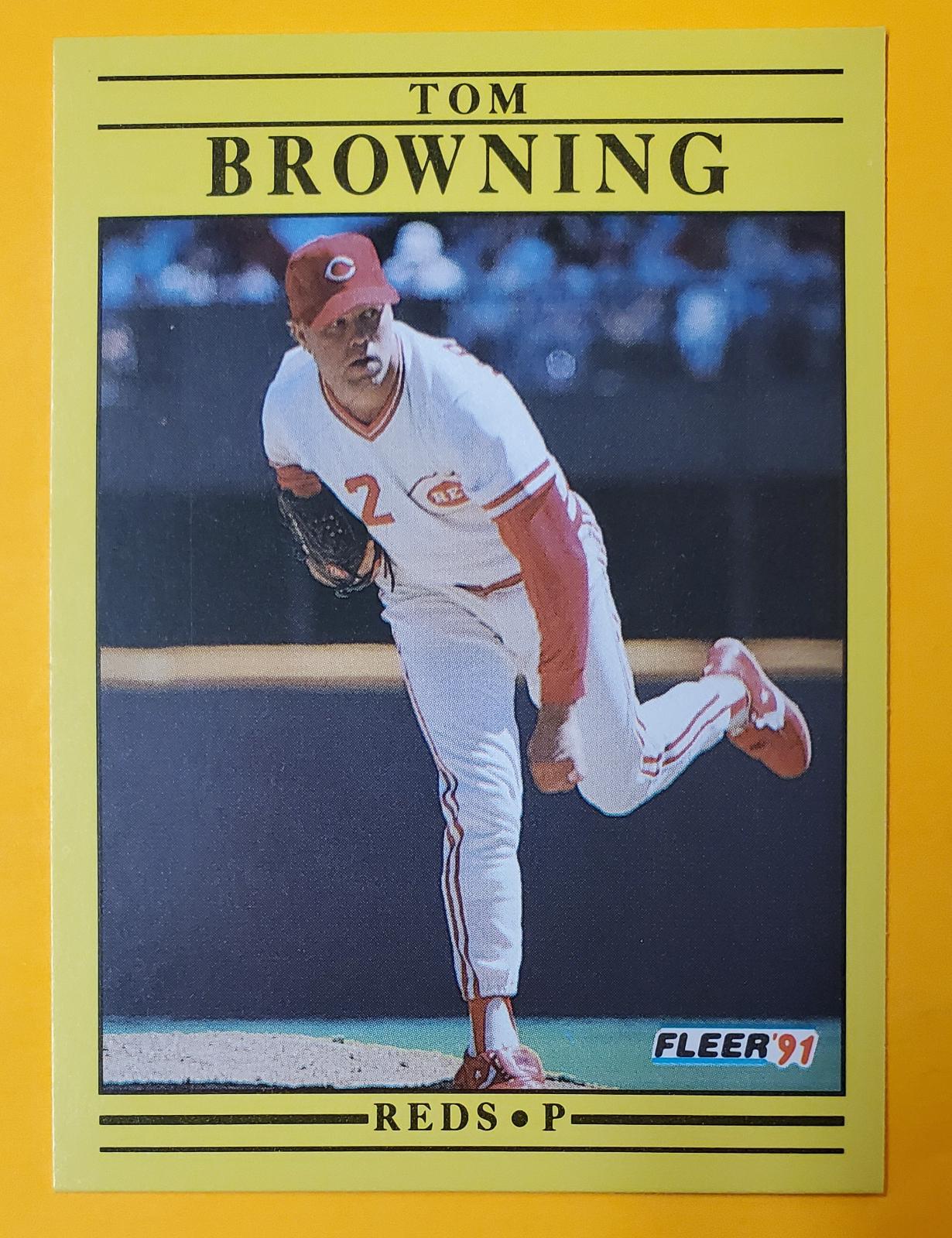 Tom Browning #59 Prices | 1991 Fleer | Baseball Cards