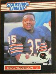 Neal Anderson Football Cards 1989 Kenner Starting Lineup Prices