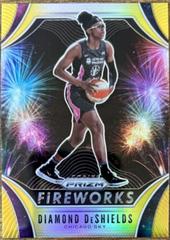 Diamond DeShields [Prizm Gold] Basketball Cards 2020 Panini Prizm WNBA Fireworks Prices