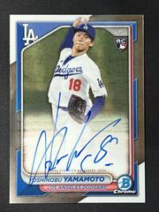 Yoshinobu Yamamoto #CRA-YY Baseball Cards 2024 Bowman Chrome Rookie Autograph Prices