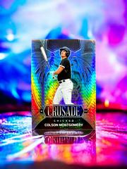 Colson Montgomery [Hyper] Baseball Cards 2023 Panini Chronicles Crusade Prices