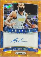 Kyle O'Quinn [Orange Ice] #PM-KOQ Basketball Cards 2019 Panini Prizm Penmanship Prices