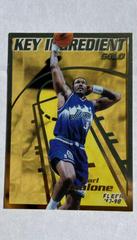 Karl Malone #6 Basketball Cards 1997 Fleer Key Ingredients Prices