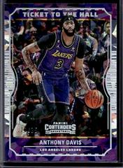 Anthony Davis [Cracked Ice] #11 Basketball Cards 2022 Panini Contenders Ticket to the Hall Prices