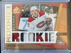 Cole Caufield [Patch] Hockey Cards 2021 SP Game Used Rookie Blends Prices