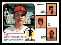 Indians Manager/Coaches #449 Baseball Cards 1973 Topps Prices
