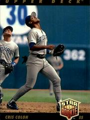 Cris Colon #14 Baseball Cards 1993 Upper Deck Prices