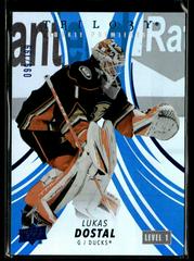 Lukas Dostal [Blue ] #115 Hockey Cards 2022 Upper Deck Trilogy Prices