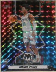 Joshua Primo [Nebula] #275 Basketball Cards 2021 Panini Mosaic Prices