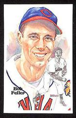 Bob Feller #87 Baseball Cards 1980 Perez Steele HOF Postcard Prices