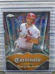 Paul Goldschmidt [Orange Pearl Speckle] #P-12 Baseball Cards 2022 Topps Chrome Pinstriped Prices