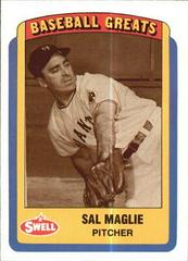 Sal Maglie #38 Baseball Cards 1990 Swell Greats Prices