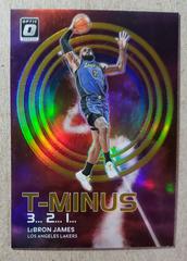 LeBron James [Gold] #15 Basketball Cards 2022 Panini Donruss Optic T Minus 3 2 1 Prices