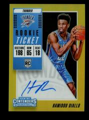 Hamidou Diallo [Ball High Autograph Premium Gold] Basketball Cards 2018 Panini Contenders Prices