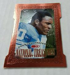 Barry Sanders [Cut to the Chase] #134 Football Cards 1997 Panini Donruss Preferred Prices