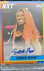 Ember Moon [Blue] #A-EM Wrestling Cards 2021 Topps Heritage WWE Autographs Prices