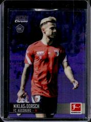 Niklas Dorsch [Purple Refractor] #3 Soccer Cards 2021 Stadium Club Chrome Bundesliga Prices