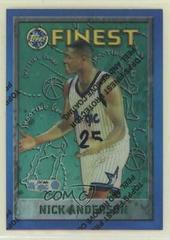 Nick Anderson Refractor #28 Basketball Cards 1995 Finest Prices