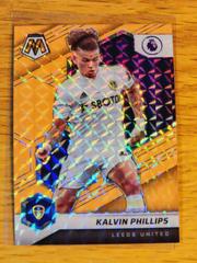 Kalvin Phillips [Orange Fluorescent] Soccer Cards 2021 Panini Mosaic Premier League Prices