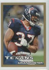 Arian Foster #262 Football Cards 2010 Topps Prices