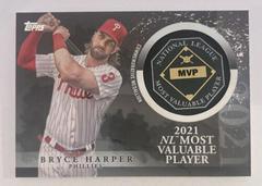 Bryce Harper Baseball Cards 2023 Topps Update MVP Medallion Prices