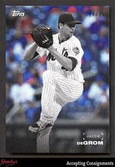 Jacob DeGrom [Background Color] Baseball Cards 2019 Topps on Demand Black and White Prices