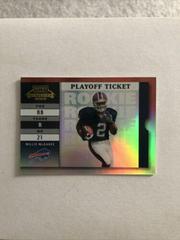 Willis McGahee [Playoff Ticket] #135 Football Cards 2003 Playoff Contenders Prices