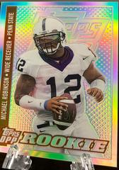 Michael Robinson [Chrome Bronze Refractor] Football Cards 2006 Topps Draft Picks & Prospects Prices