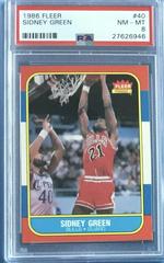 Sidney Green Basketball Cards 1986 Fleer Prices