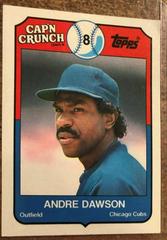 Andre Dawson Baseball Cards 1989 Cap'N Crunch Prices