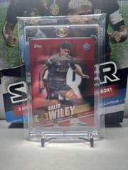 Caleb Wiley [Red] Soccer Cards 2022 Topps MLS Prices