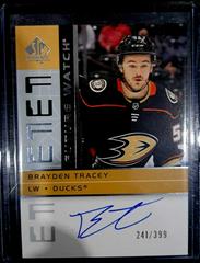 Brayden Tracey Hockey Cards 2022 SP Authentic 2002-03 Retro Autograph Future Watch Prices