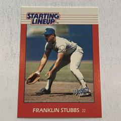 Franklin Stubbs Baseball Cards 1988 Kenner Starting Lineup Prices