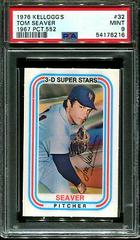 Tom Seaver [1967 Pct.552] #32 Baseball Cards 1976 Kellogg's Prices