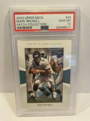 Mark Brunell #24 Football Cards 2003 Upper Deck Patch Collection Prices