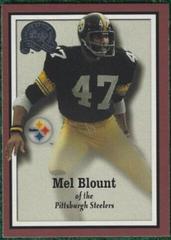 Mel Blount Football Cards 2000 Fleer Greats of the Game Prices