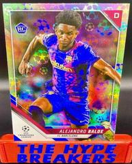 Alejandro Balde [Starball] #164 Soccer Cards 2021 Topps UEFA Champions League Prices