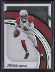 Marquise Brown [Emerald] #3 Football Cards 2022 Panini Immaculate Collection Prices