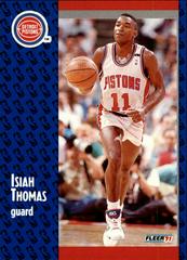 Isiah Thomas #64 Basketball Cards 1991 Fleer Prices
