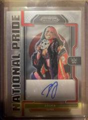 Asuka #NP-ASK Wrestling Cards 2022 Panini Chronicles WWE National Pride Signatures Prices