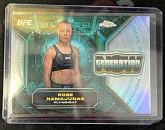 Rose Namajunas #GNW-19 Ufc Cards 2024 Topps Chrome UFC Generation Now Prices