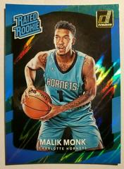 Malik Monk [Green Flood] #190 Basketball Cards 2017 Panini Donruss Prices