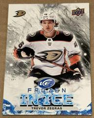 Trevor Zegras [Black] #FI-49 Hockey Cards 2021 Upper Deck Ice Frozen In Prices