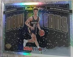 Dyson Daniels [Winter Holo] #8 Basketball Cards 2022 Panini Hoops Rookie Greetings Prices
